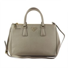 Prada 2274 grijze handtas met kruispatroon