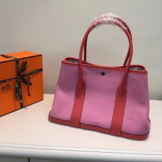 Hermes Garden Party 36cm lederen handtas roze watermeloen rood