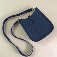 Hermes Mini Evelyne TPM Tas Donkerblauw