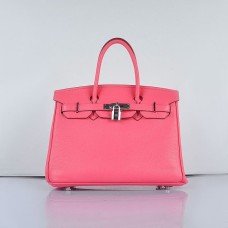 Hermes Birkin 30cm Togo lederen handtassen Lip Pink Sliver