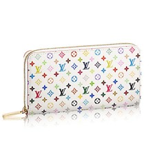 Louis Vuitton M60241 Zippy Portemonnee Monogram Veelkleurig Canvas