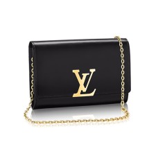 Louis Vuitton M51631 ketting Louise GM Taurillon leer