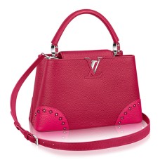 Louis Vuitton M54582 Capucines PM Tote tas Taurillon leer
