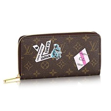 Louis Vuitton P00179 Zippy Portemonnee My World Tour Monogram Canvas