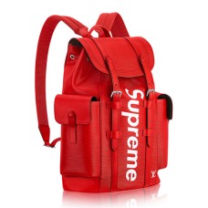 Louis Vuitton x Supreme M53414 Christopher PM rugzak Epi leer