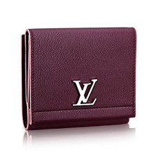 Louis Vuitton Lockme II compacte portemonnee M64837 Taurillon leer