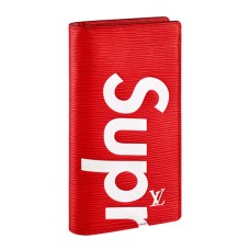 Louis Vuitton x Supreme Brazza portemonnee M67719 Epi leer