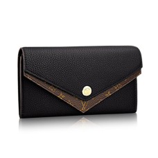 Louis Vuitton Dubbele V Portemonnee M64319 Taurillon Leder