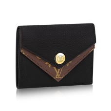 Louis Vuitton Dubbele V Compacte Portemonnee M64420 Taurillon Leder