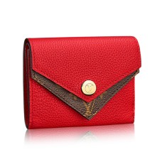 Louis Vuitton Dubbele V Compacte Portemonnee M64419 Taurillon Leder
