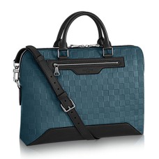 Louis Vuitton Avenue zachte aktetas N41021 Damier Infini leer