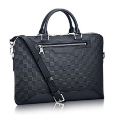 Louis Vuitton Avenue zachte aktetas N41020 Damier Infini leer