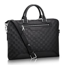 Louis Vuitton Avenue zachte aktetas N41019 Damier Infini leer