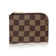 Louis Vuitton Portemonnee N63279 Damier Ebene Canvas