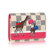 Louis Vuitton Victorine Portemonnee N60059 Damier Azur Canvas