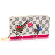 Louis Vuitton Zippy Portemonnee N60058 Damier Azur Canvas