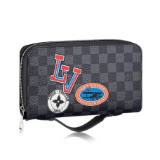 Louis Vuitton Zippy Portemonnee XL N64441 Damier Graphite Canvas