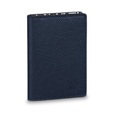 Louis Vuitton Pocket Organizer M30157 Taiga Leer