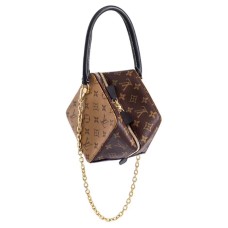 Louis Vuitton kleine tas met vierkante ketting M62791 monogram canvas