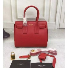 Saint Laurent Sac De Jour Kleine Tote Rood 22cm