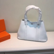 Hermes Garden Party handtas klein 31cm wit
