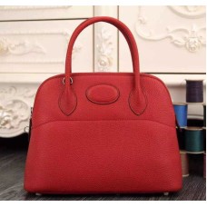 Hermes Bolide 31cm Togo lederen rode tas