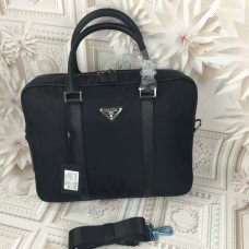Prada canvas draagtas voor heren 0871 zwart