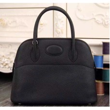 Hermes Bolide 31cm Togo lederen zwarte tas