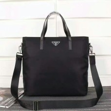 Prada canvas draagtas heren 2530 zwart