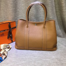 Hermes Garden Party handtas groot 36cm bruin