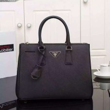 Prada Galleria Tas 2274 Saffiano Leer 33cm Zwart