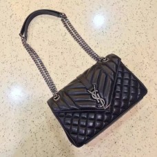 Topkwaliteit YSL envelop schoudertas 23cm zwart
