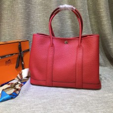 Hermes Garden Party handtas groot 36cm rood