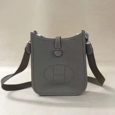 Hermes Mini Evelyne TPM Tas Olifant Grijs
