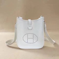 Hermes Mini Evelyne TPM Tas Wit
