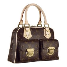 Louis Vuitton M40026 Manhattan PM draagtas monogram canvas