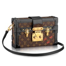 Louis Vuitton M40273 Petite Malle Crossbodytas Monogram Canvas