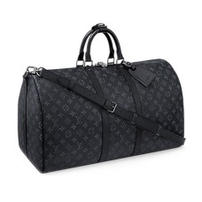 Louis Vuitton M40605 Keepall 55 Bandouliere Plunjezak Monogram Eclipse Canvas
