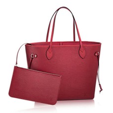 Louis Vuitton M40954 Neverfull MM schoudertas Epi leer