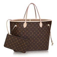 Louis Vuitton M40990 Neverfull GM schoudertas monogram canvas