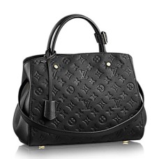 Louis Vuitton M41048 Montaigne MM Draagtas Monogram Empreinte Leer