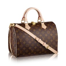 Louis Vuitton M41112 Speedy Bandoulière 30 Tote Bag Monogram Canvas