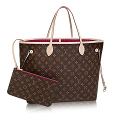Louis Vuitton M41180 Neverfull GM schoudertas monogram canvas