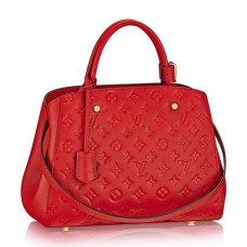 Louis Vuitton M41194 Montaigne MM Draagtas Monogram Empreinte Leer