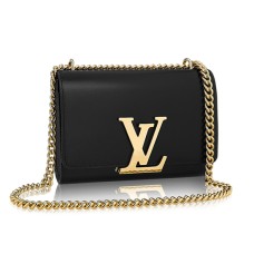 Louis Vuitton M41279 Chain Louise MM Crossbody Tas Kalfsleer