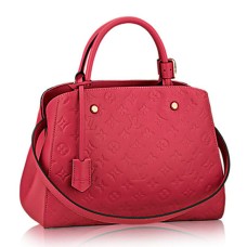 Louis Vuitton M41308 Montaigne MM Draagtas Monogram Empreinte Leer