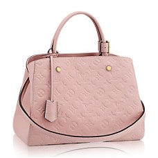 Louis Vuitton M41394 Montaigne MM Draagtas Monogram Empreinte Leer