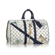 Louis Vuitton M41449 Keepall 45 Bandouliere plunjezak Monogram gecoat canvas
