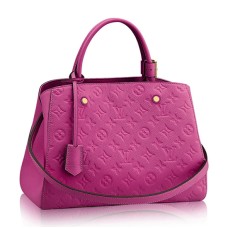 Louis Vuitton M41675 Montaigne MM Draagtas Monogram Empreinte Leer