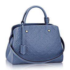 Louis Vuitton M41757 Montaigne MM Draagtas Monogram Empreinte Leer